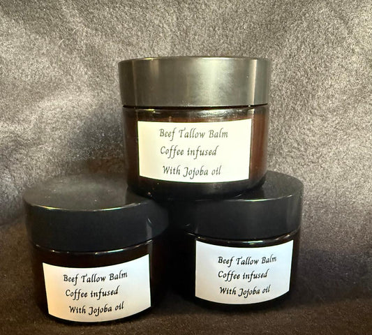Beef Tallow Balm Coffee infused