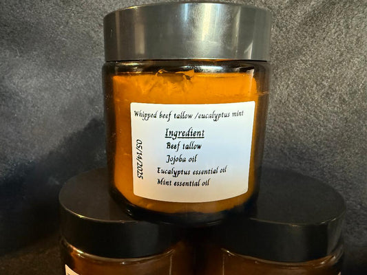 Wipped Beef Tallow Eucalyptus/Mint