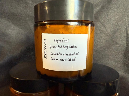 Lavender Lemon Whipped Beef Tallow
