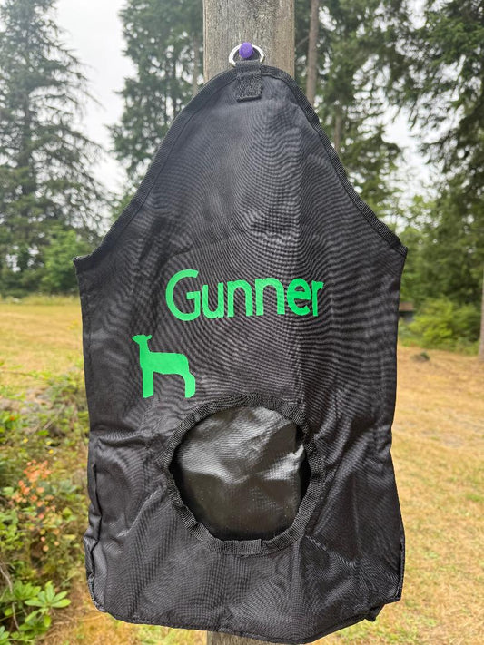 Custom Mini hay bags.